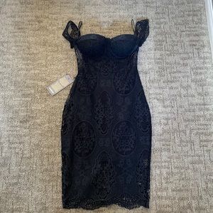 BEBE bustier dress